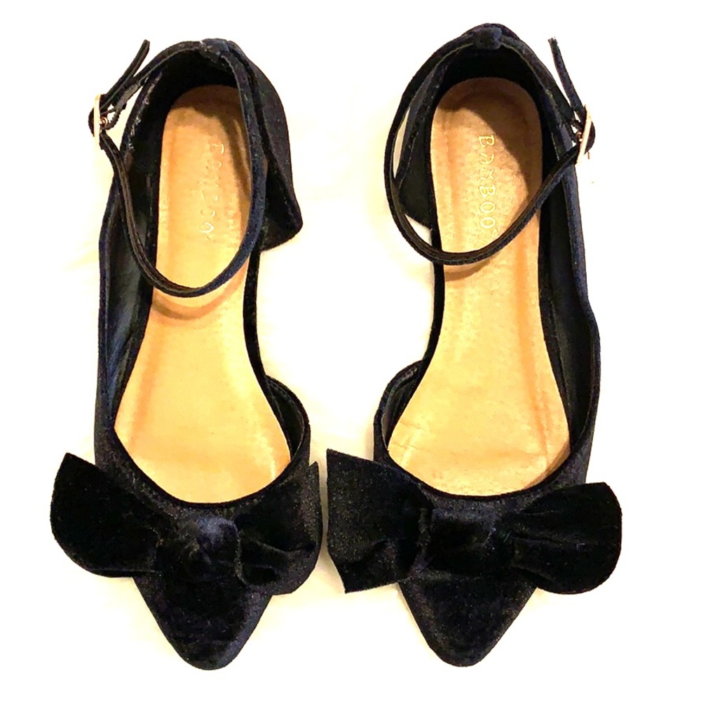Bamboo Velvet Flats